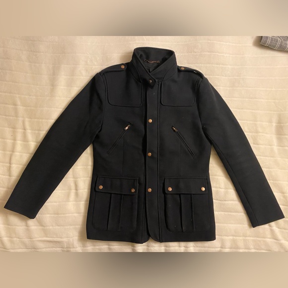 H&M Navy Peacoat - Picture 1 of 6